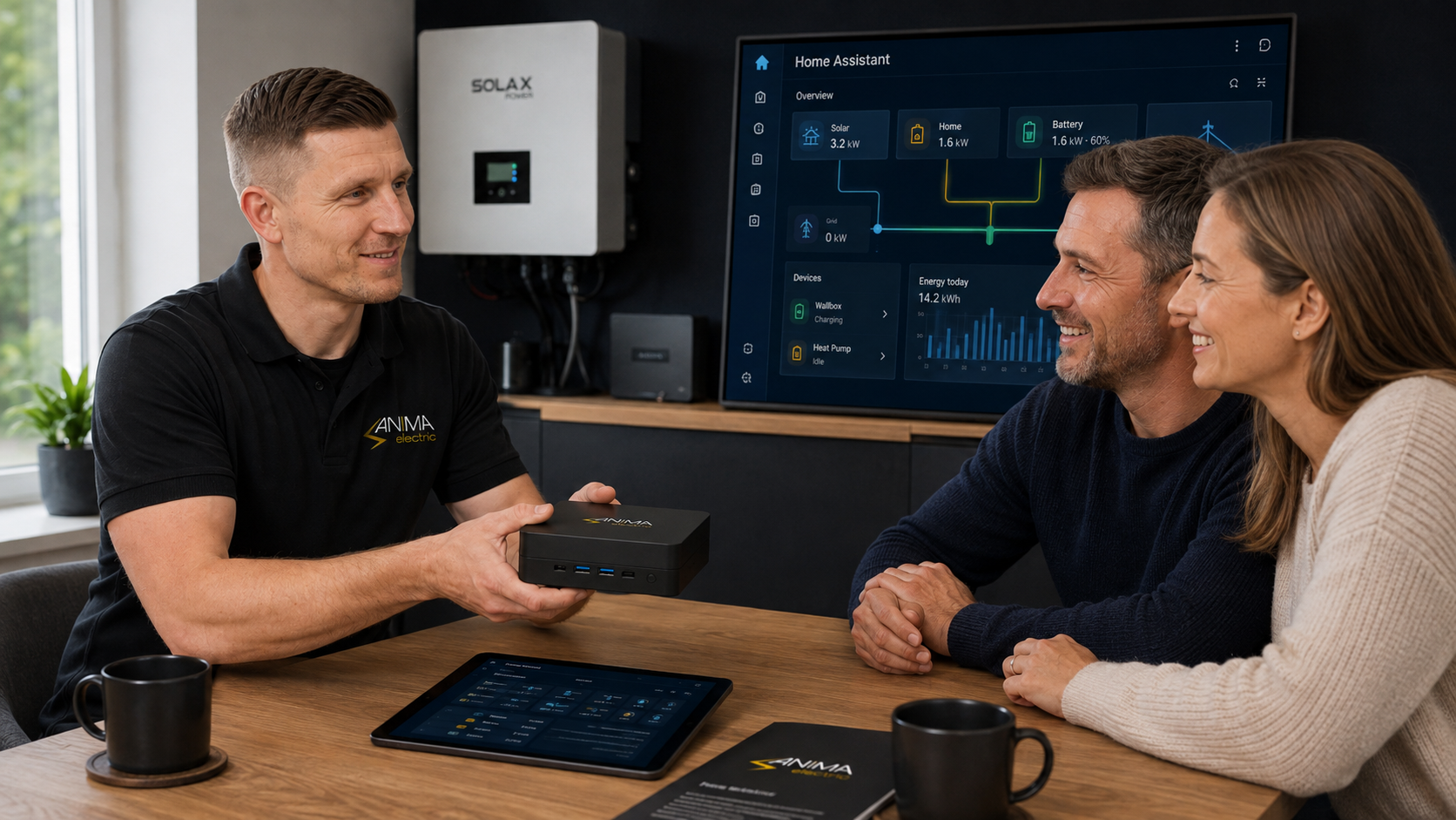 ANMAelectric Home Assistant client handover