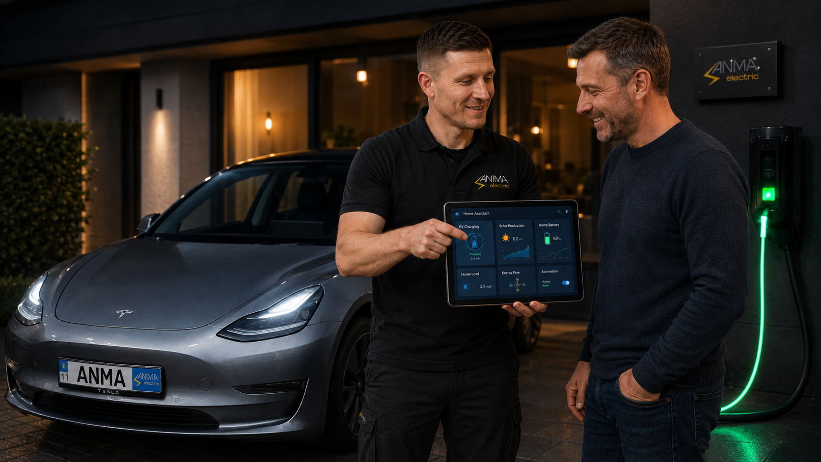 ANMAelectric EV energy management